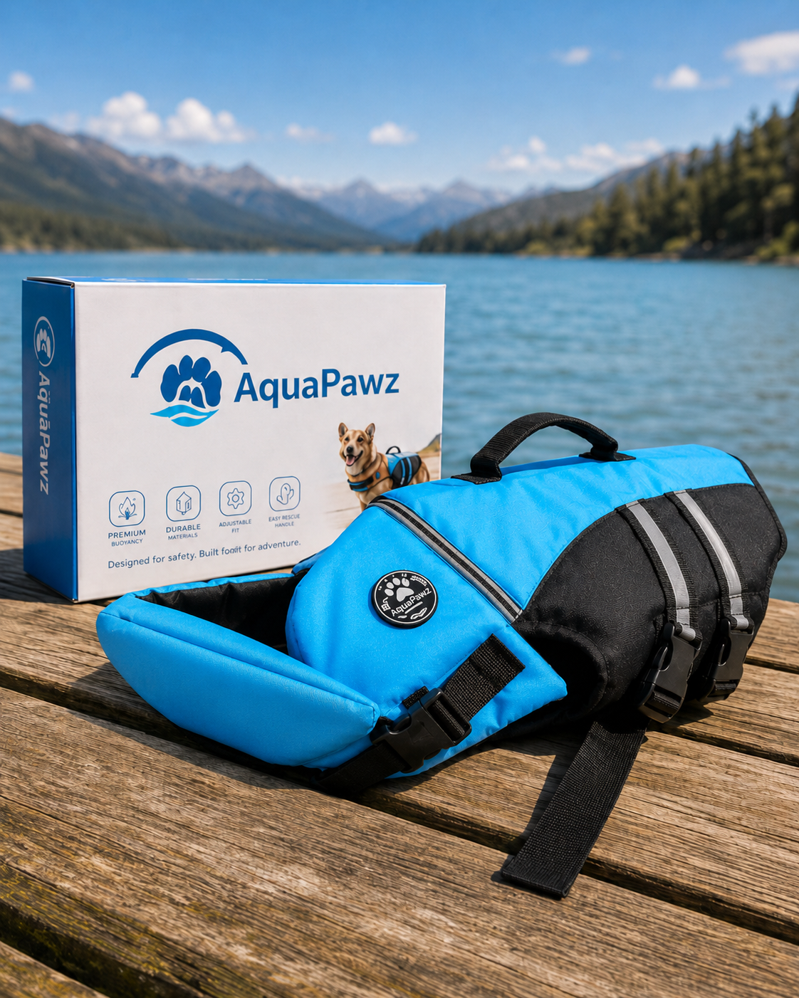 AquaPawz™ Dog Life Jacket