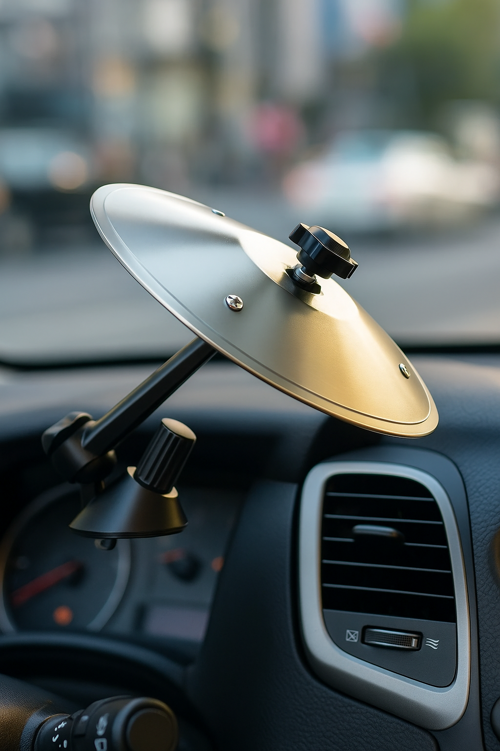 Mini Platillo para Auto Metálico Antiestres