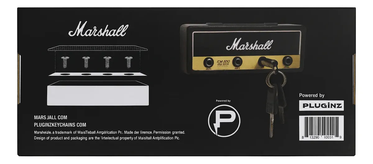 Portallaves de Pared Amplificador Marshall Ideal Regalo
