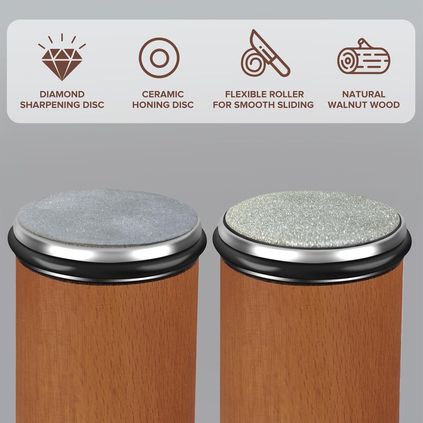 Forja & Noble - Afilador Rodante Diamantado